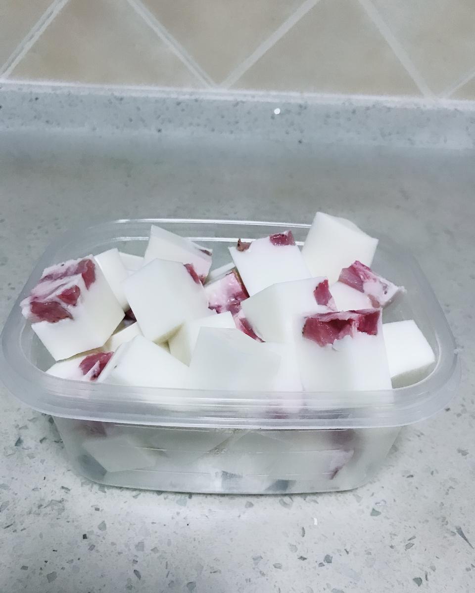 日式草莓牛奶冻