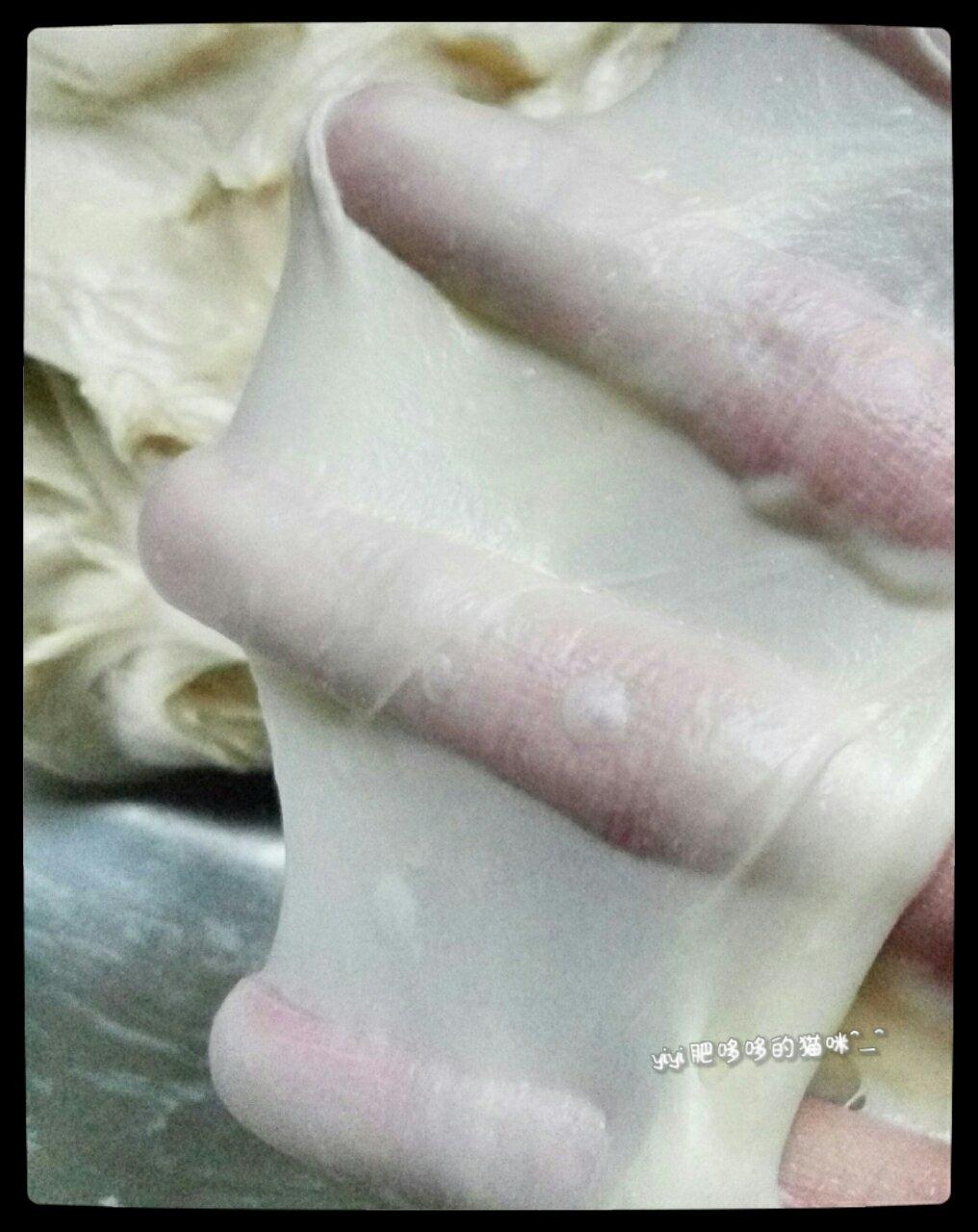 “无噪音、低分贝”面包手套膜刀割手揉出膜的做法