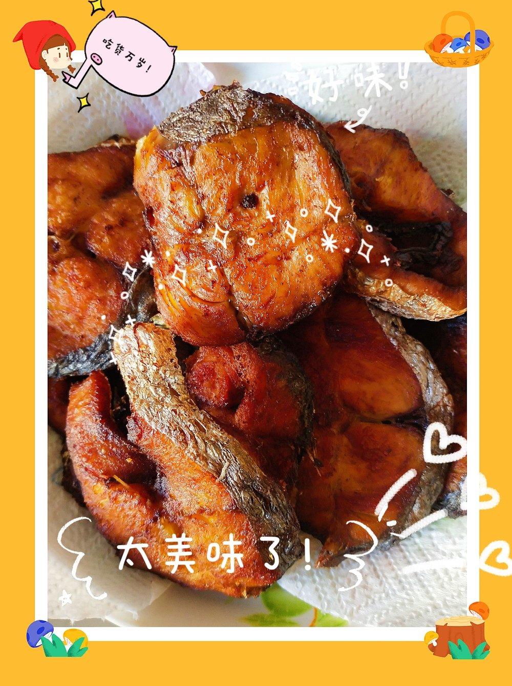 外酥里嫩的「干炸鲅鱼」