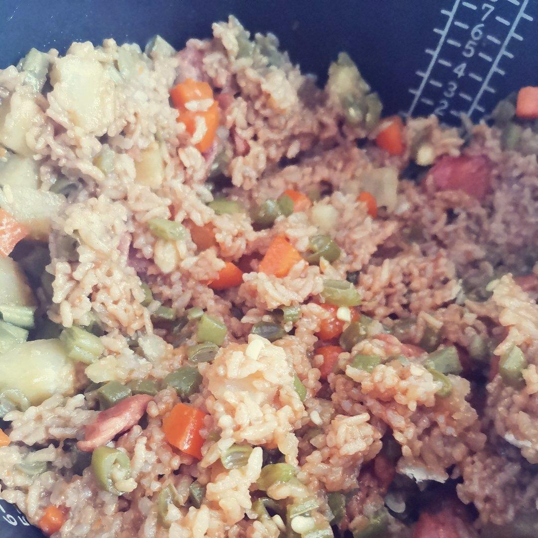 土豆焖饭（电饭锅版）