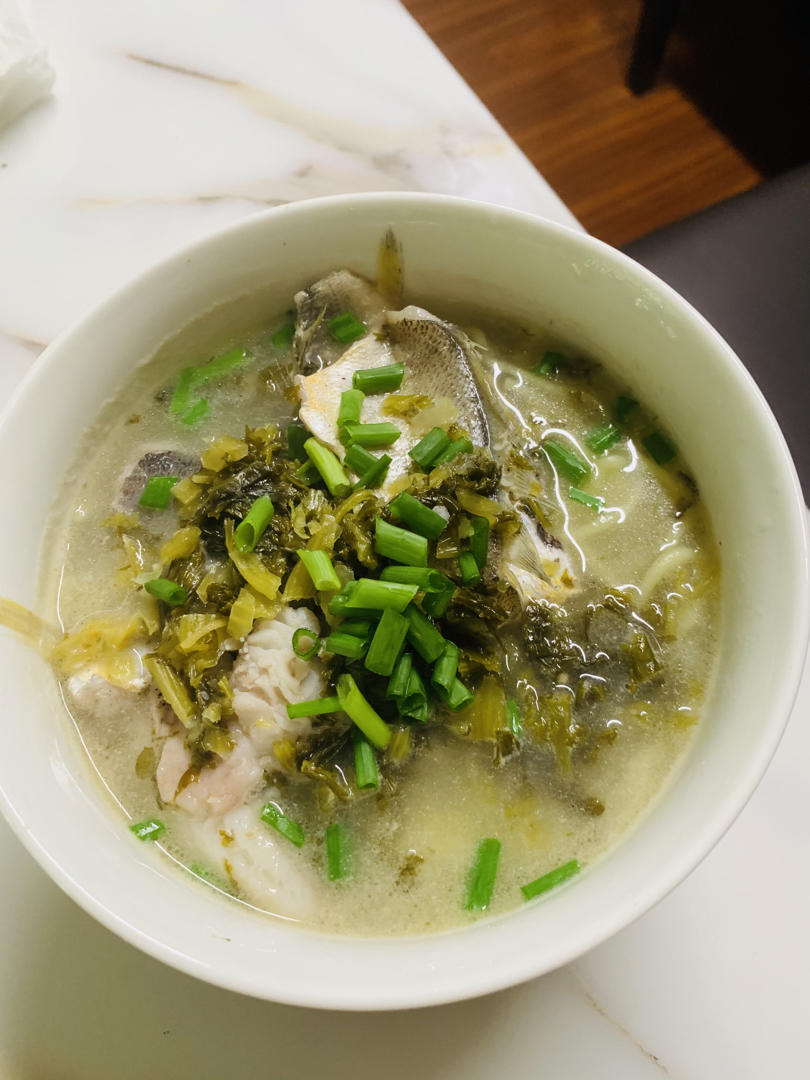 雪菜黄鱼面