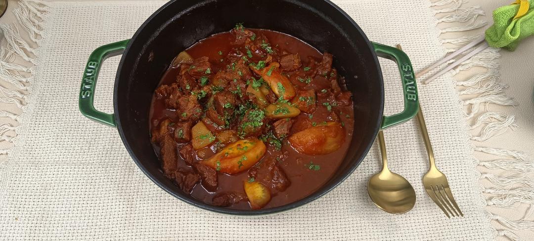 番茄土豆炖牛腩