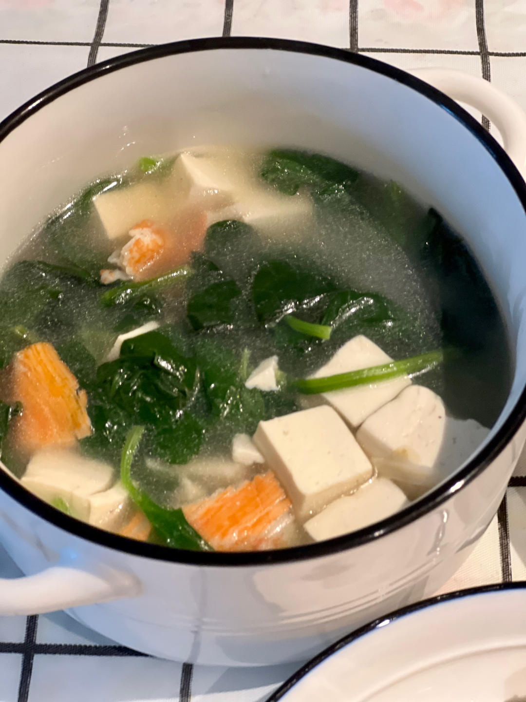 鲜到让人起飞的菠菜汤