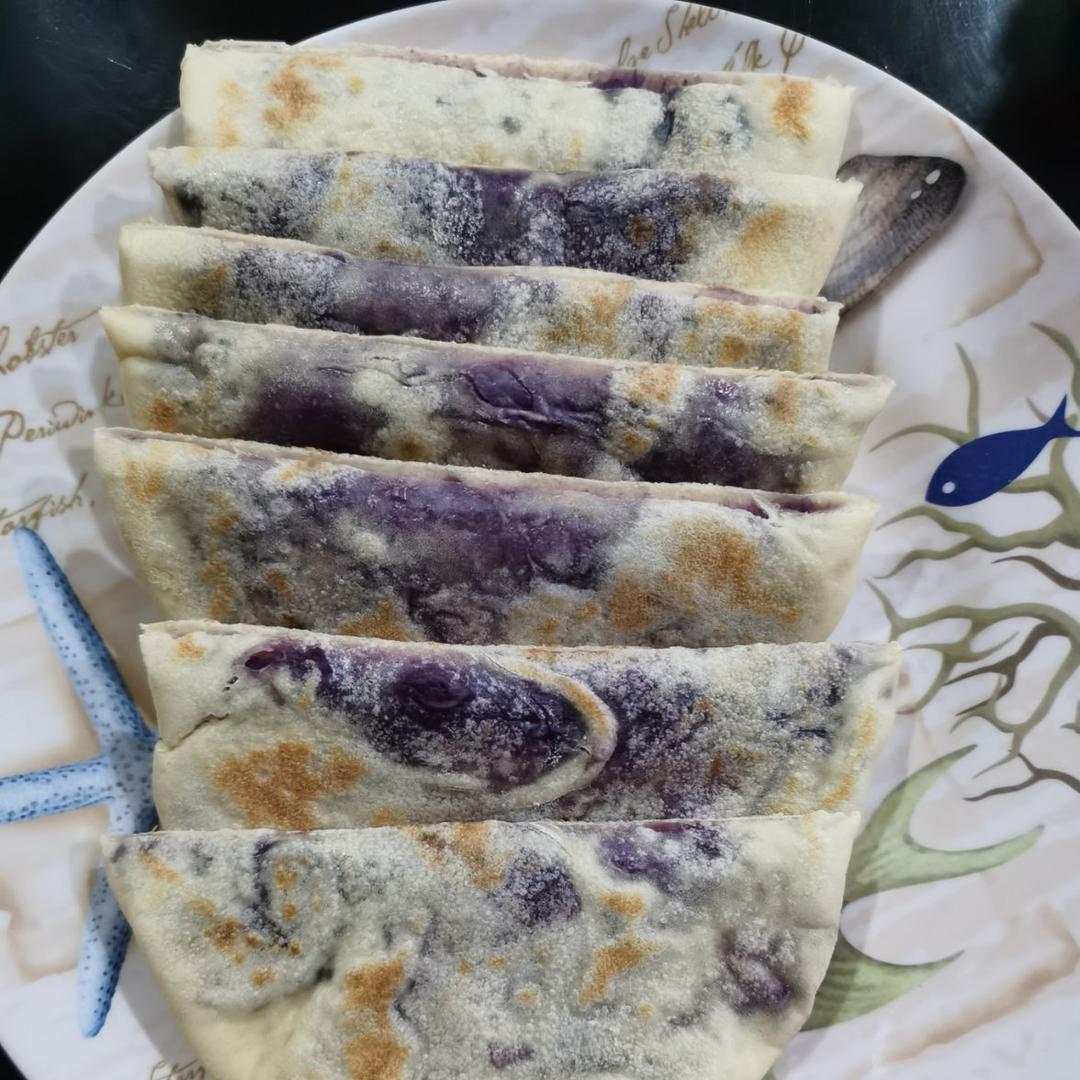 紫薯饼 无油
