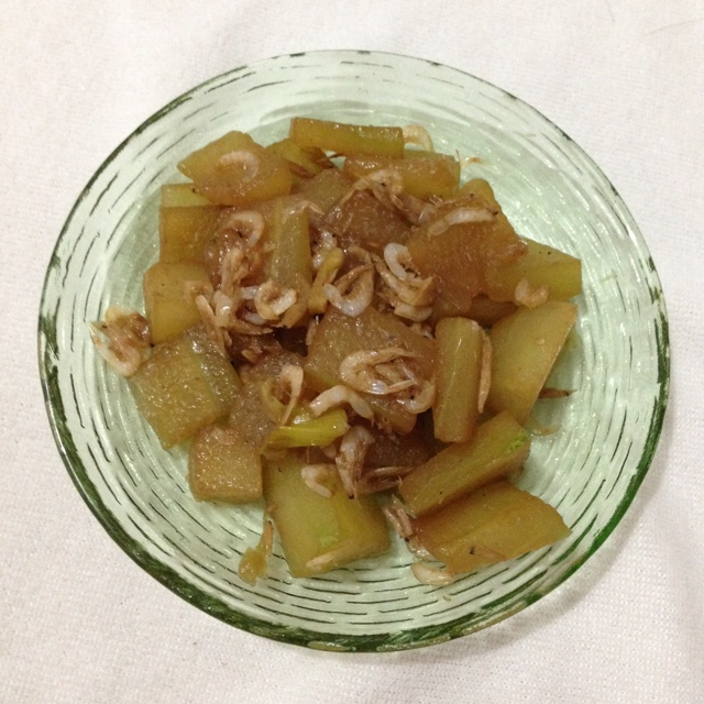 虾皮蚝油烧冬瓜