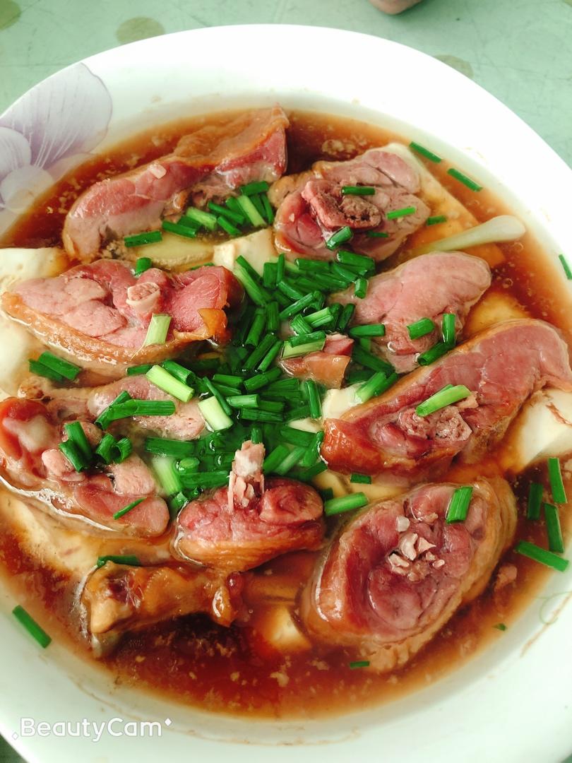 清蒸腊鸭腿