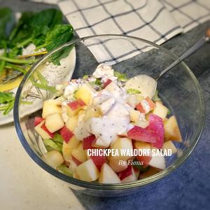 健康素食—鹰嘴豆华尔道夫沙拉（Chickpea Waldorf Salad）的做法 步骤6