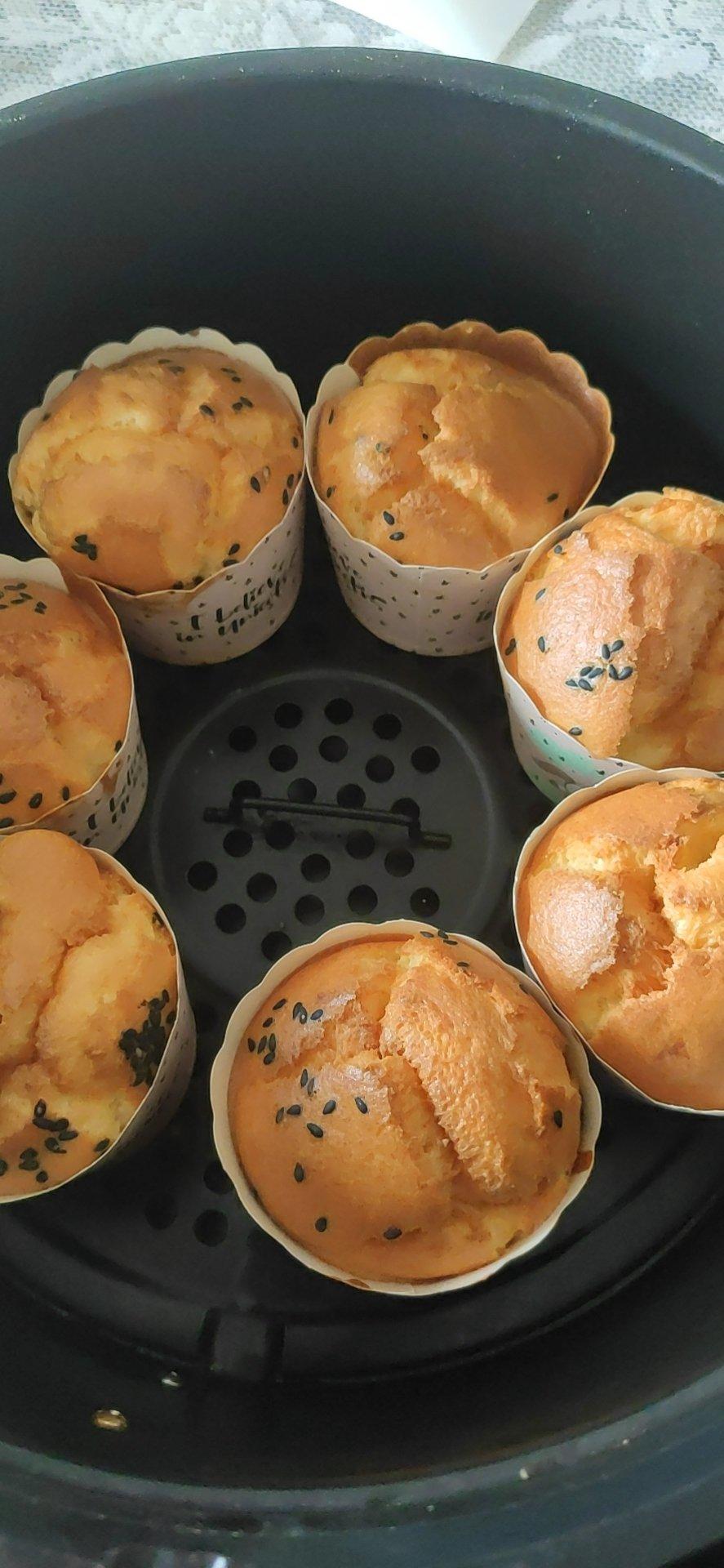 空气炸锅做纸杯蛋糕