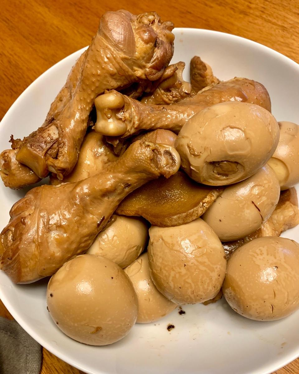 自制五香老卤水卤菜