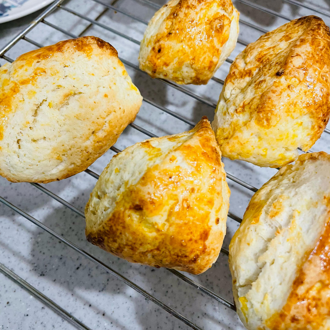 柠香椰子油司康Lemon Coconut Oil Scone