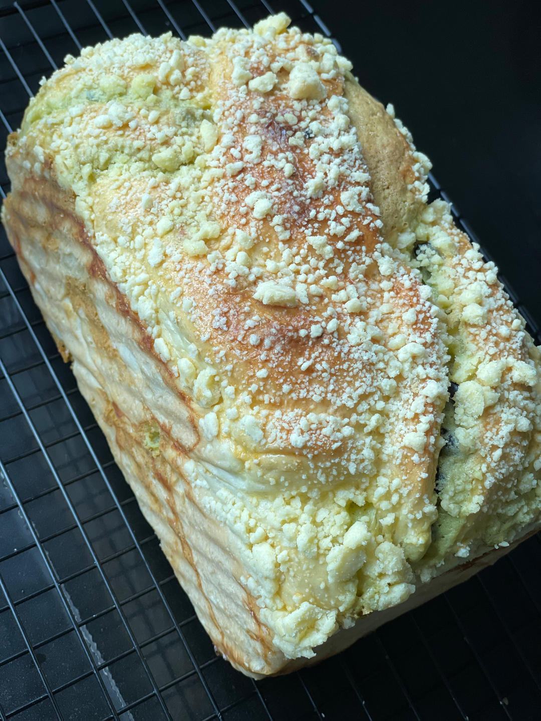 抹茶奶酥红豆吐司