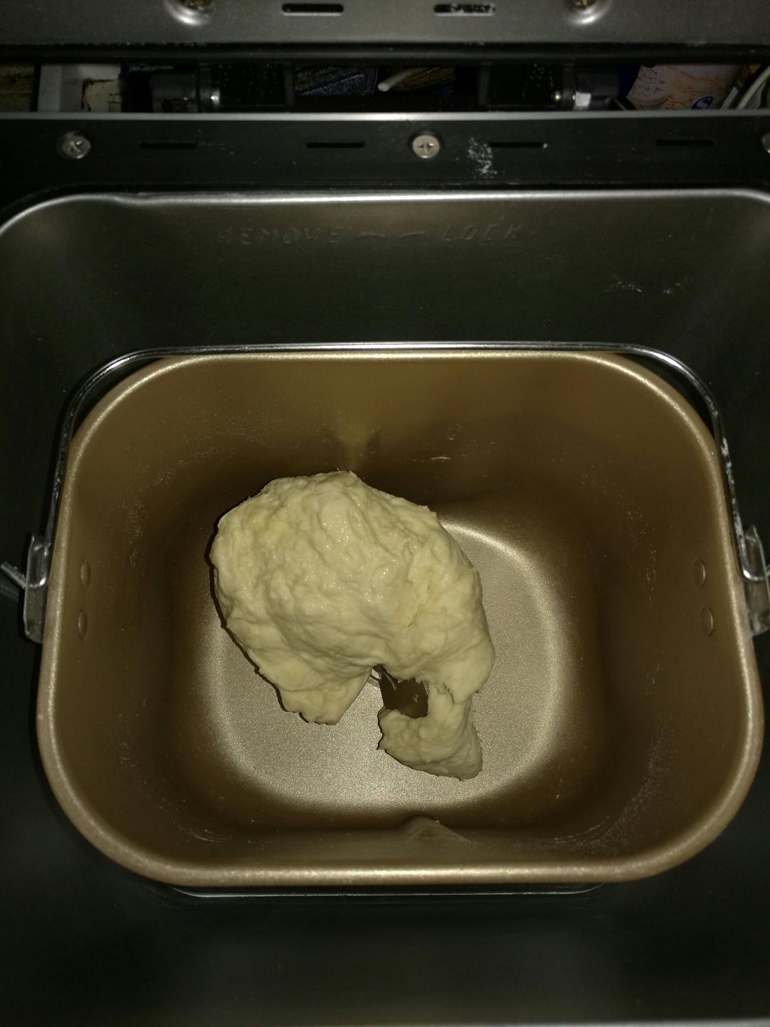 纯奶手撕吐司的做法 步骤1