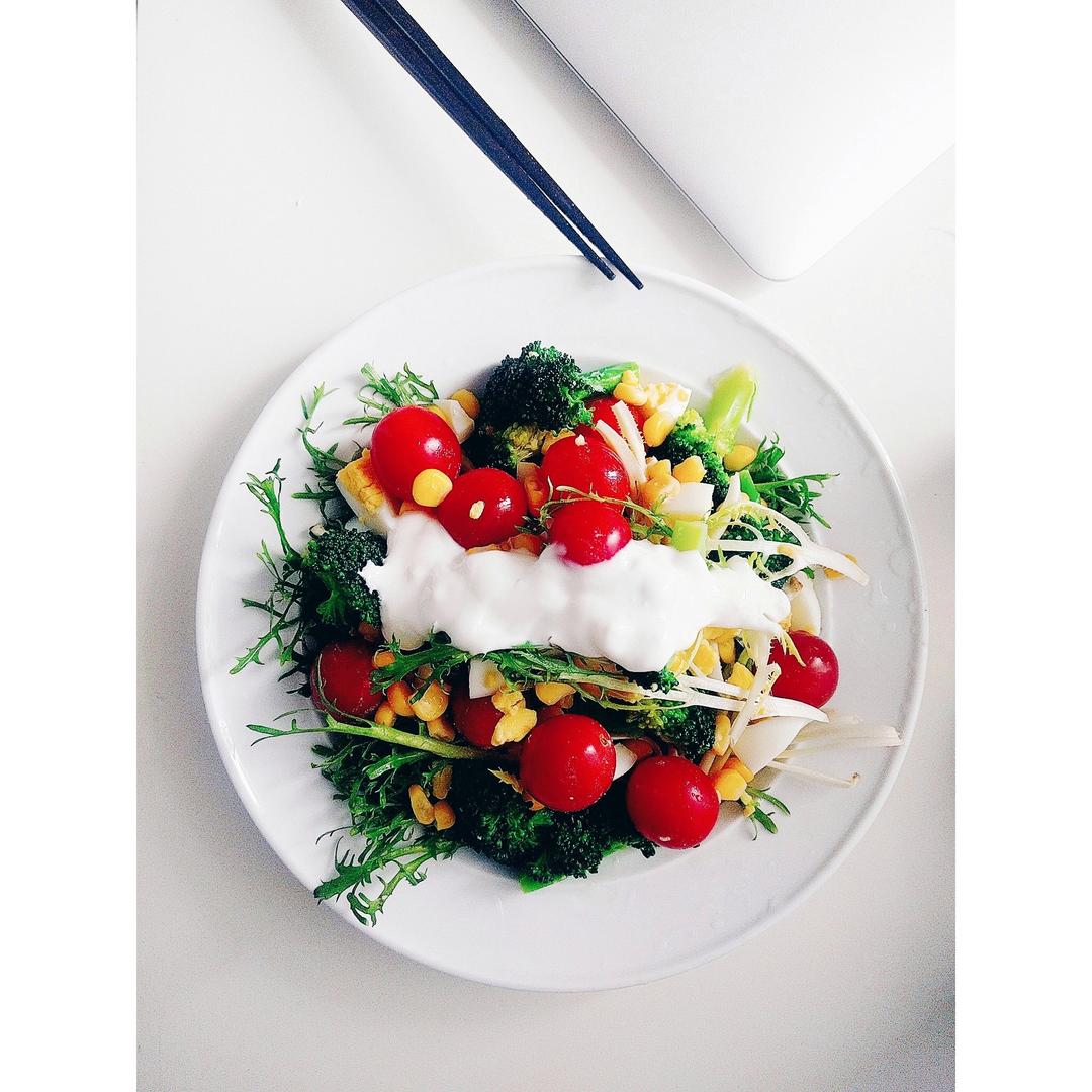 油醋蔬菜沙拉 Salad 'Basic'