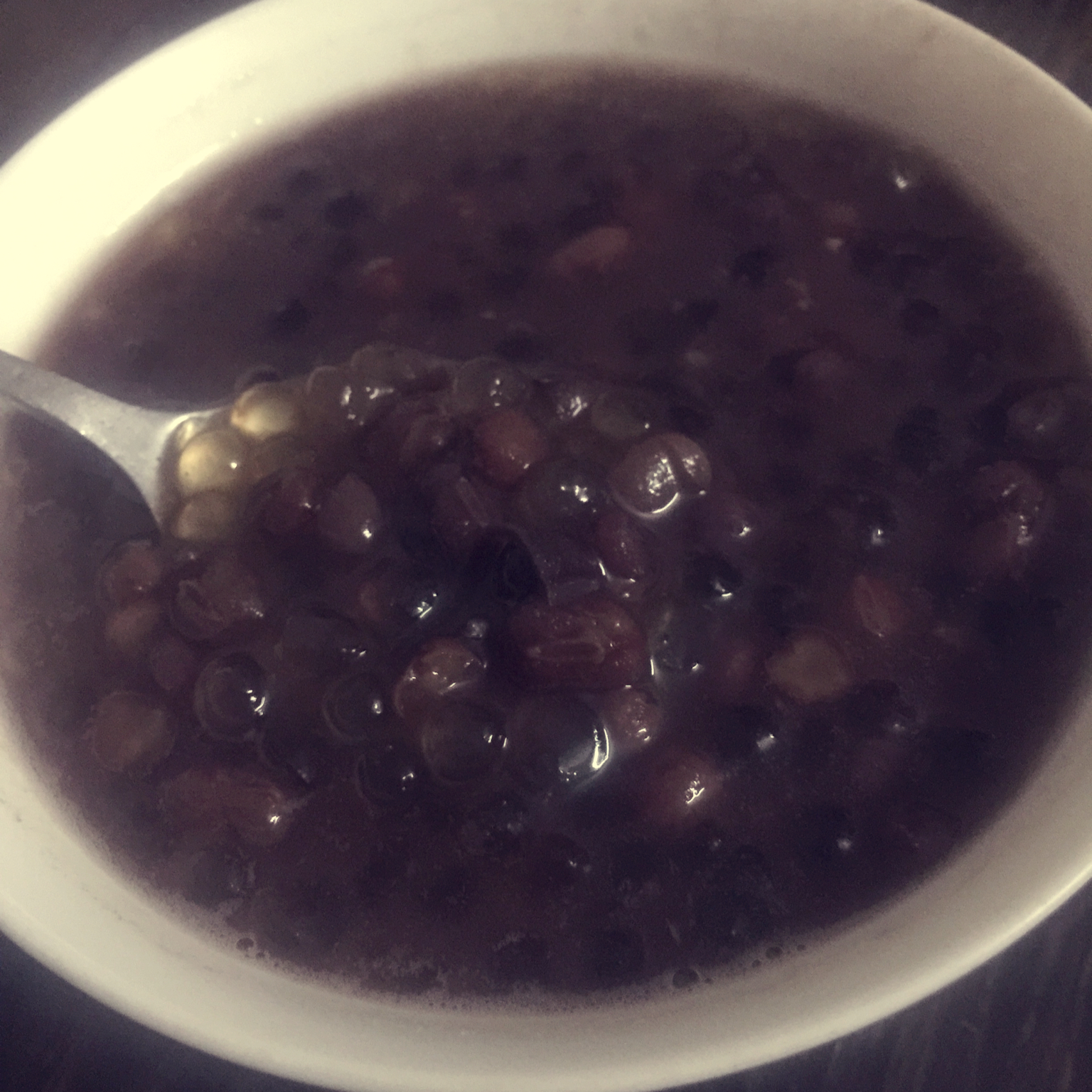红豆西米露