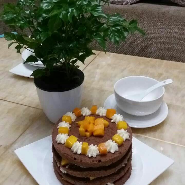 圣诞呆萌裸蛋糕