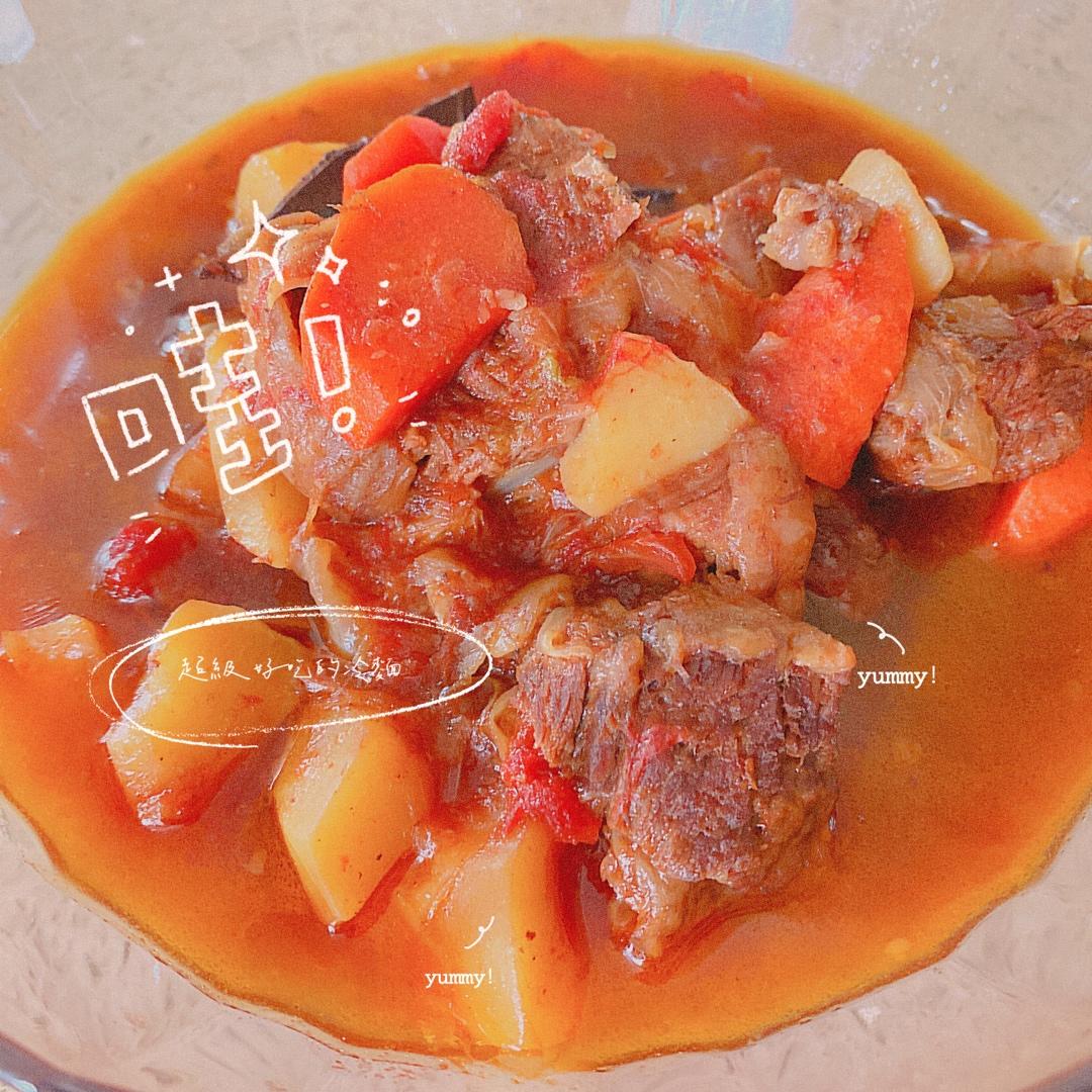 番茄土豆炖牛腩