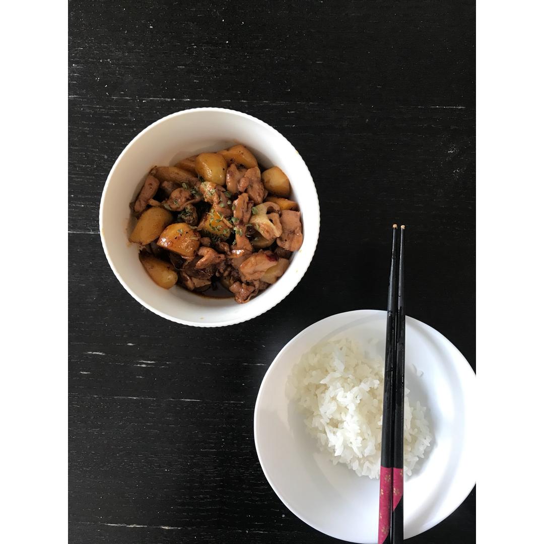 土豆烧鸡（非常下饭哦~）