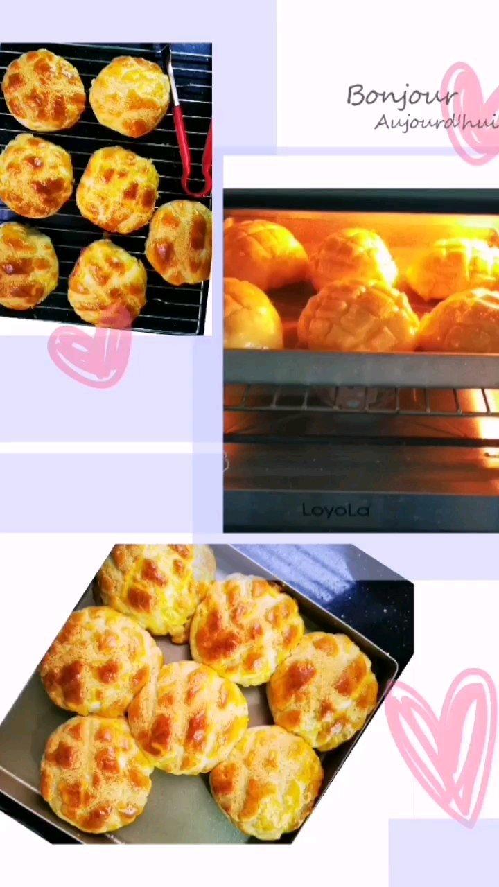 菠萝包（省事版）