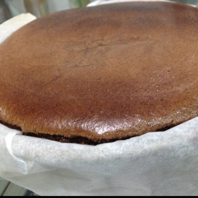 爆浆的巧克力凹蛋糕