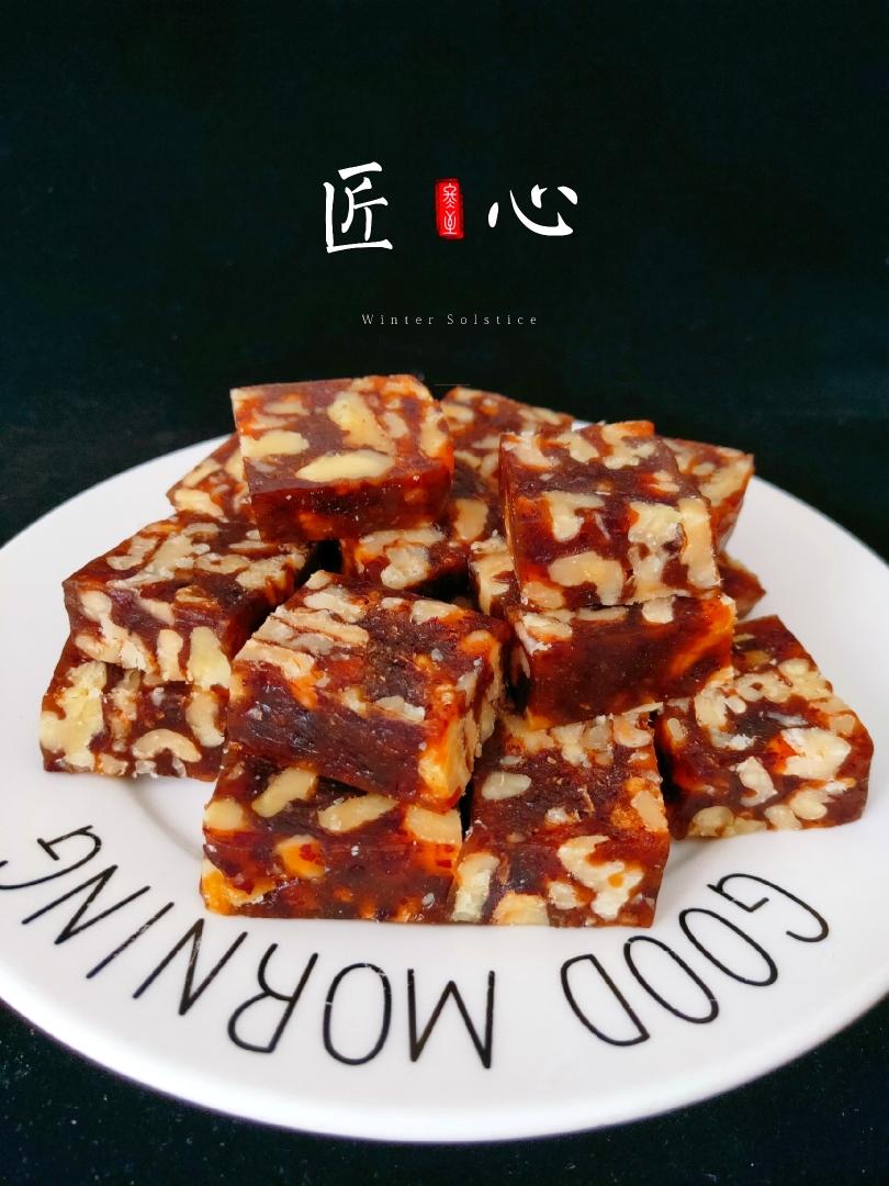 南枣核桃糕的做法