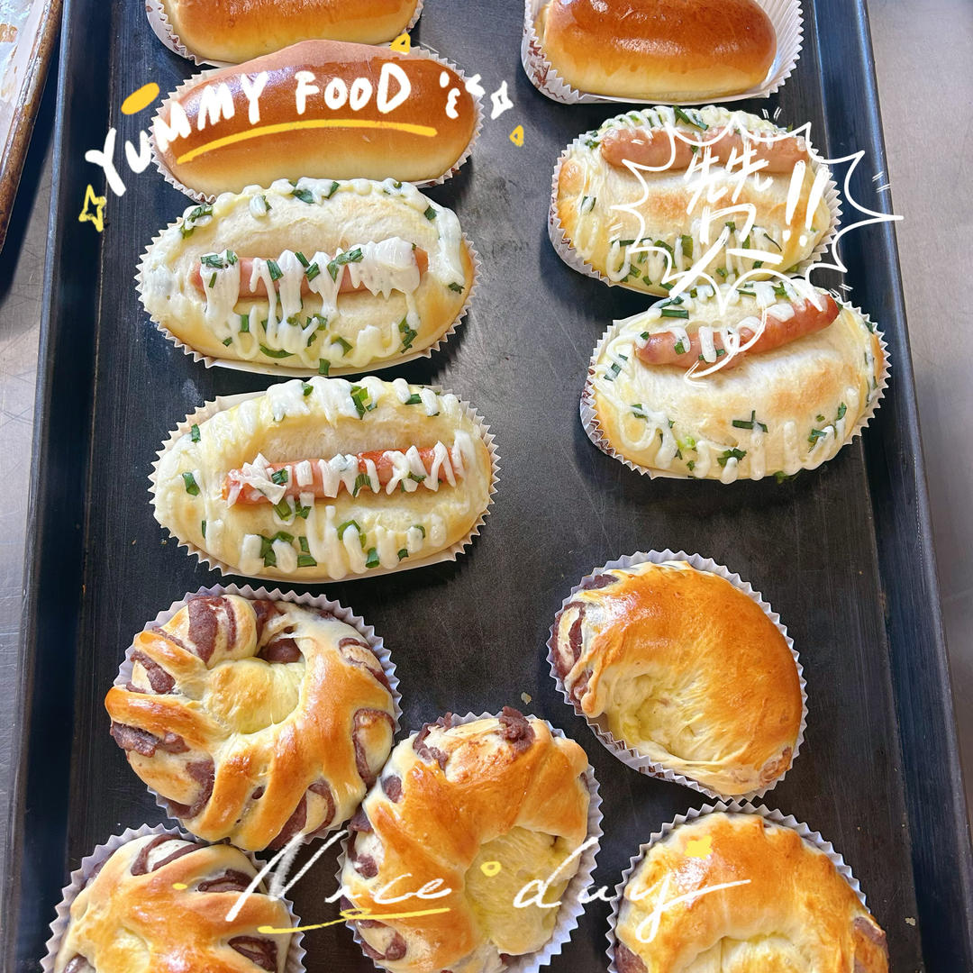 纯奶手撕吐司的做法 步骤1