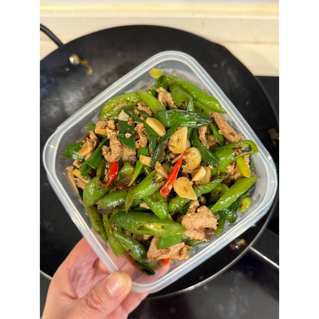 😍超好吃！还原费大厨辣椒炒肉！