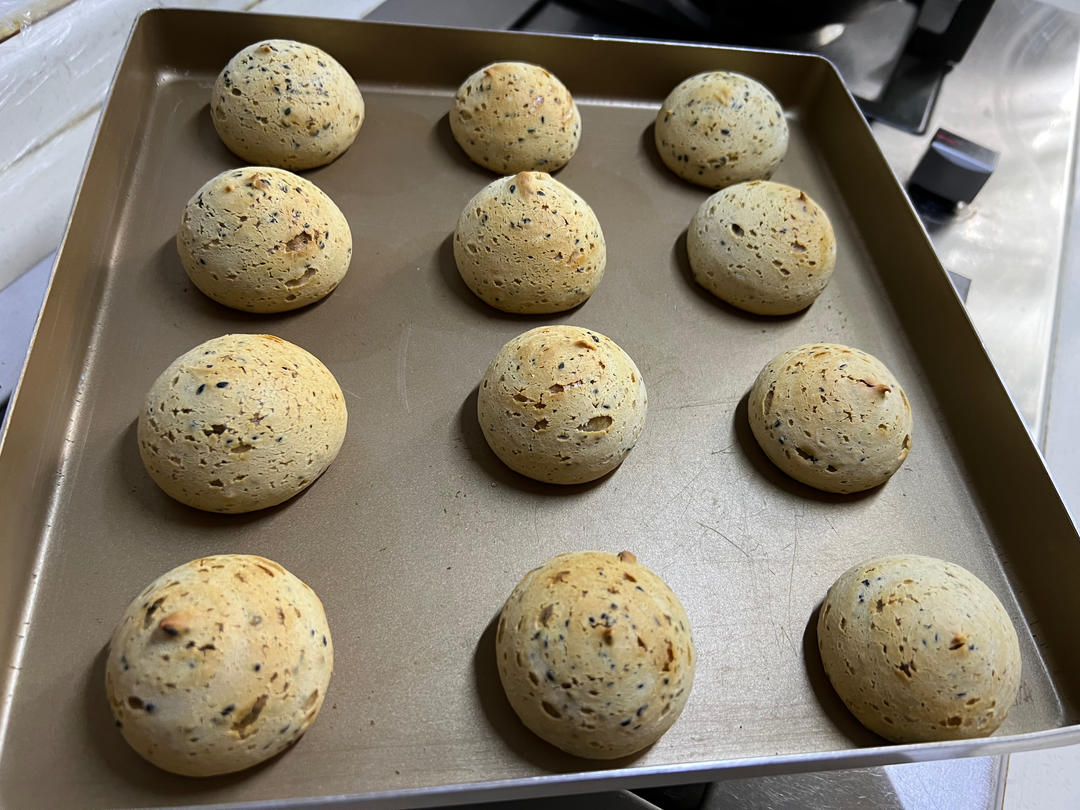 恐龙蛋麻薯包，Q弹爆浆！不用预拌粉版