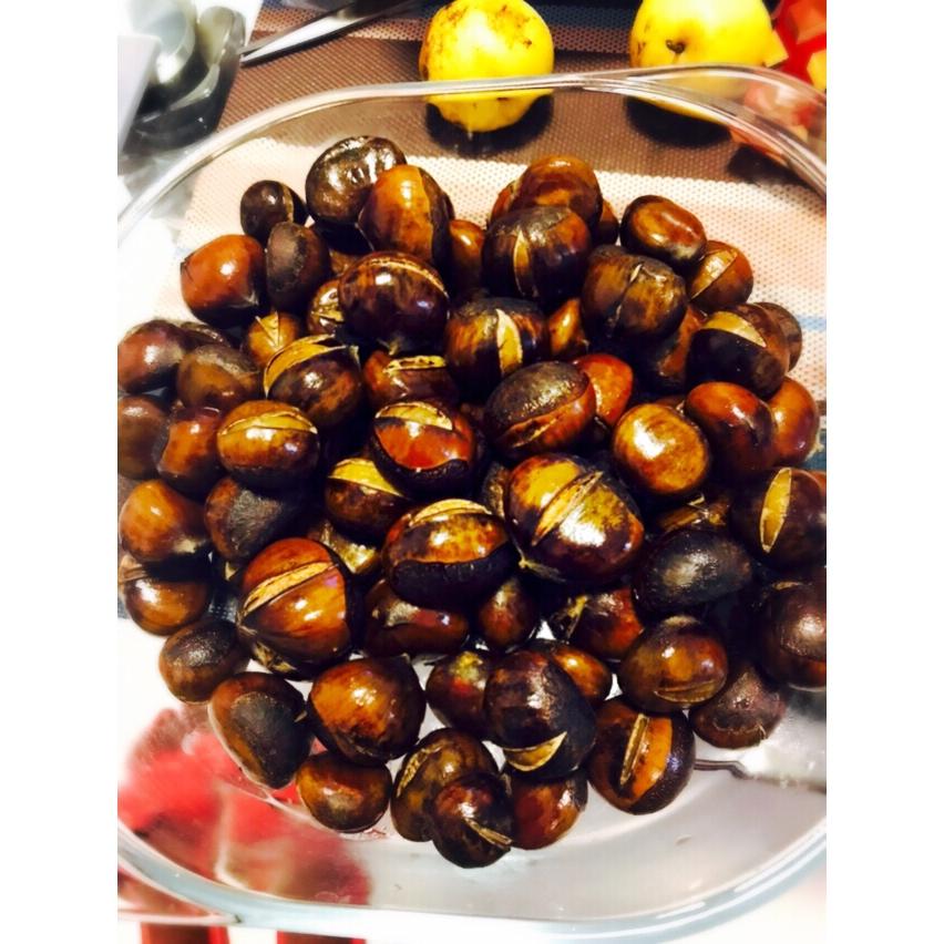 慵懒美丽的栗子