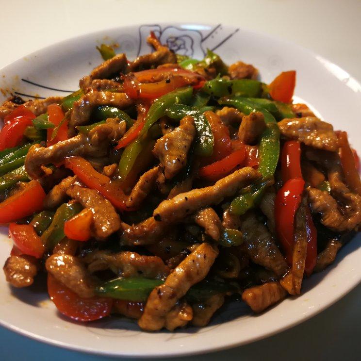 青椒肉丝