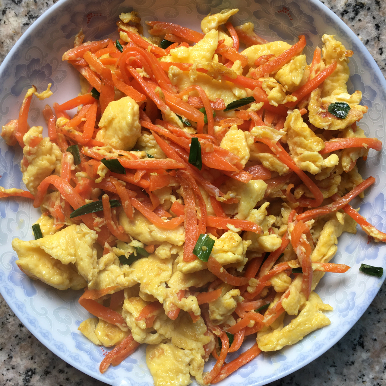 孤独的美食家-胡萝卜炒蛋