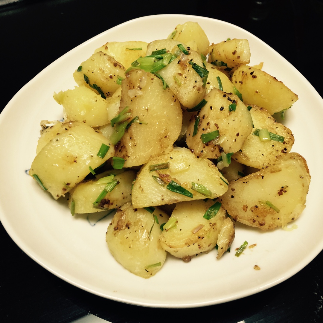 宁55做的香煎土豆块
