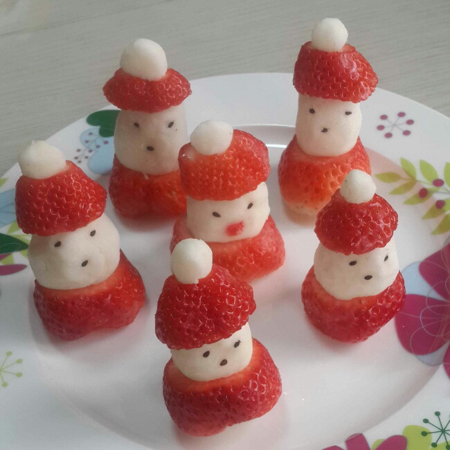 草莓圣诞老人、圣诞雪人