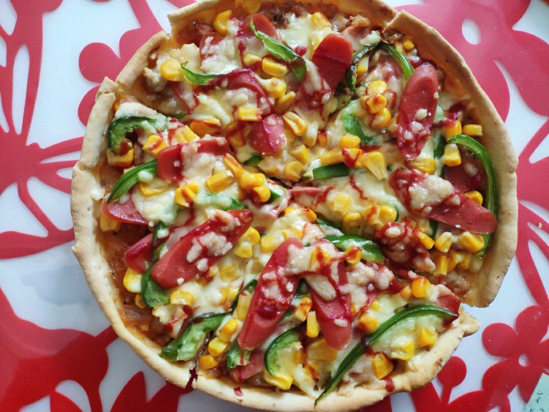 八寸披萨饼皮（四个）制作