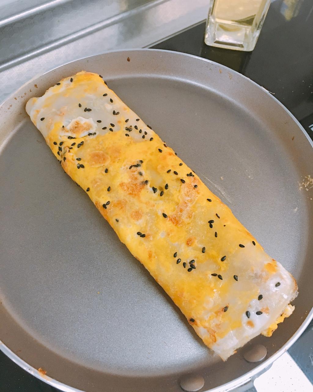 蛋饼（快手版适合当早餐）