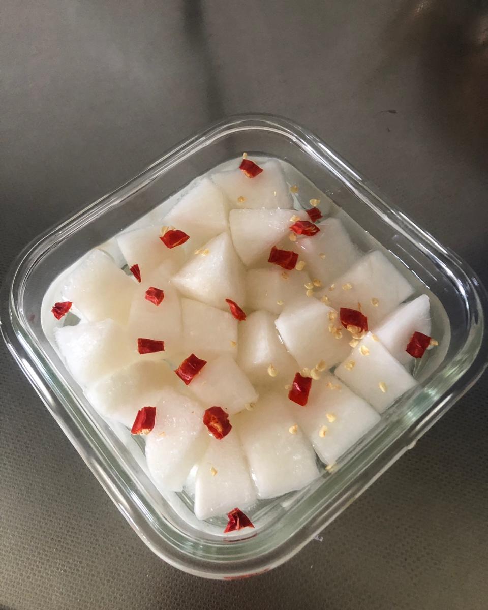 韩国泡菜酸萝卜家常做法