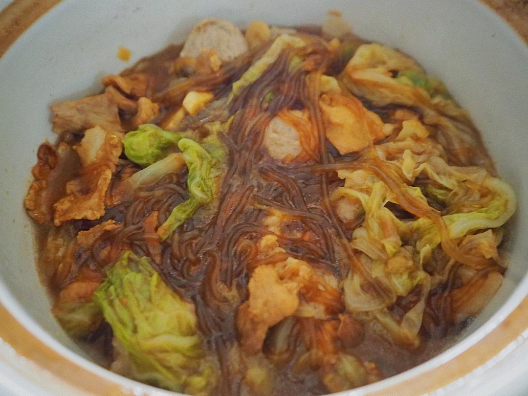 猪肉白菜炖粉条