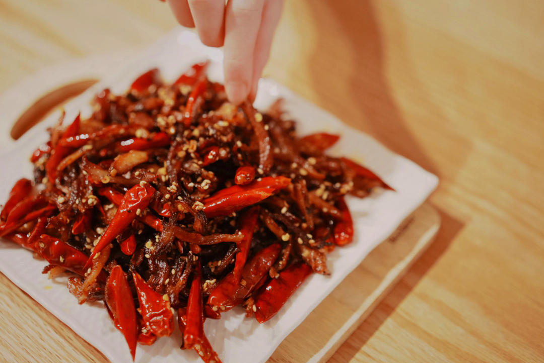 干香麻辣鸡丝