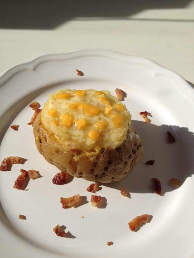 Double baked potato的做法