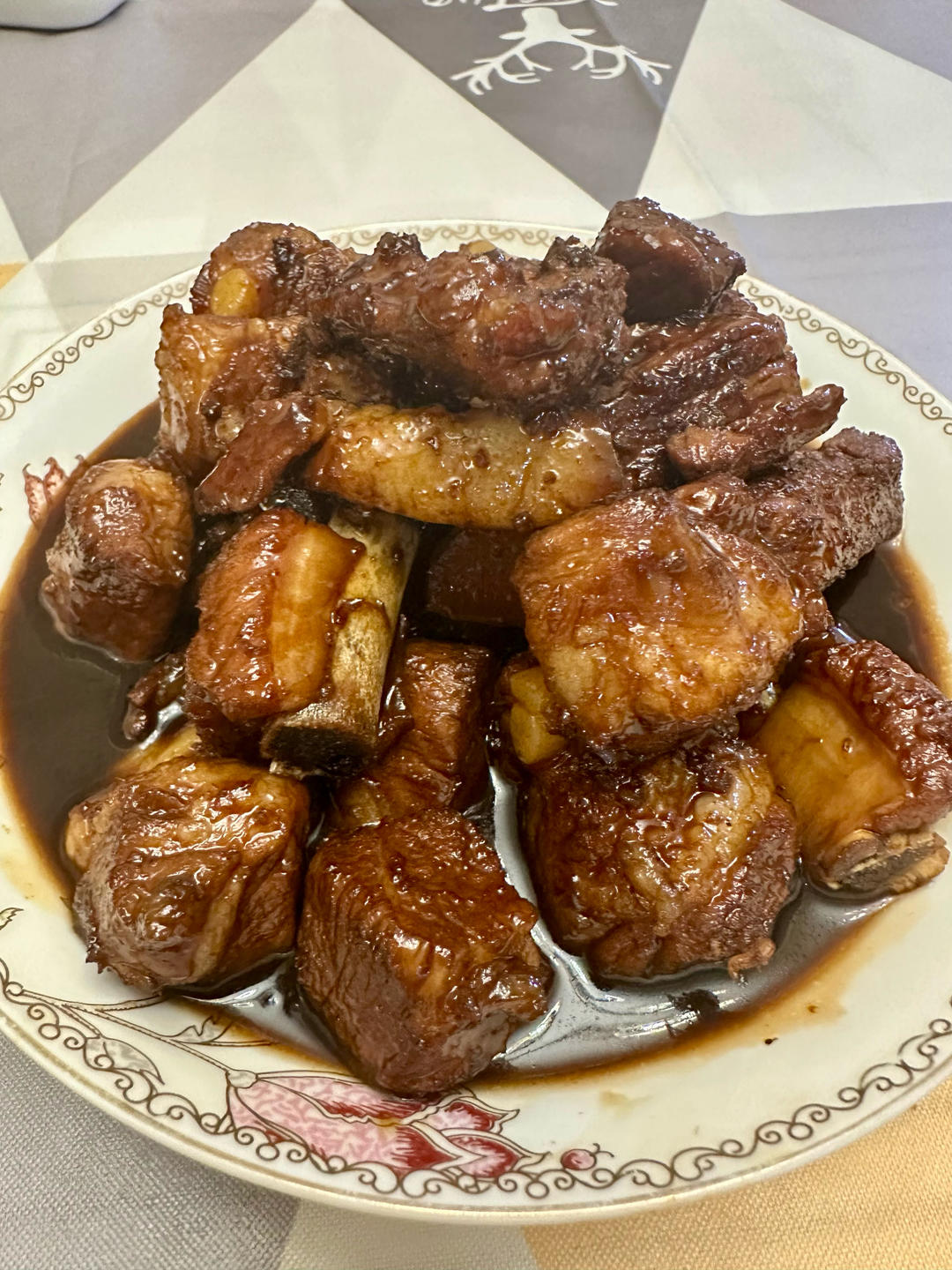 糖醋排骨/糖醋小排（不放油）（12345口诀做出正宗上海本帮）