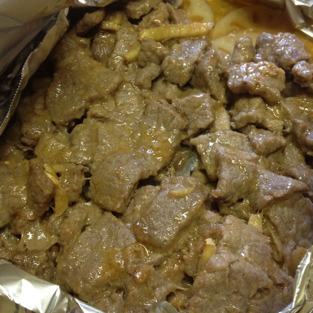 锡纸牛肉
