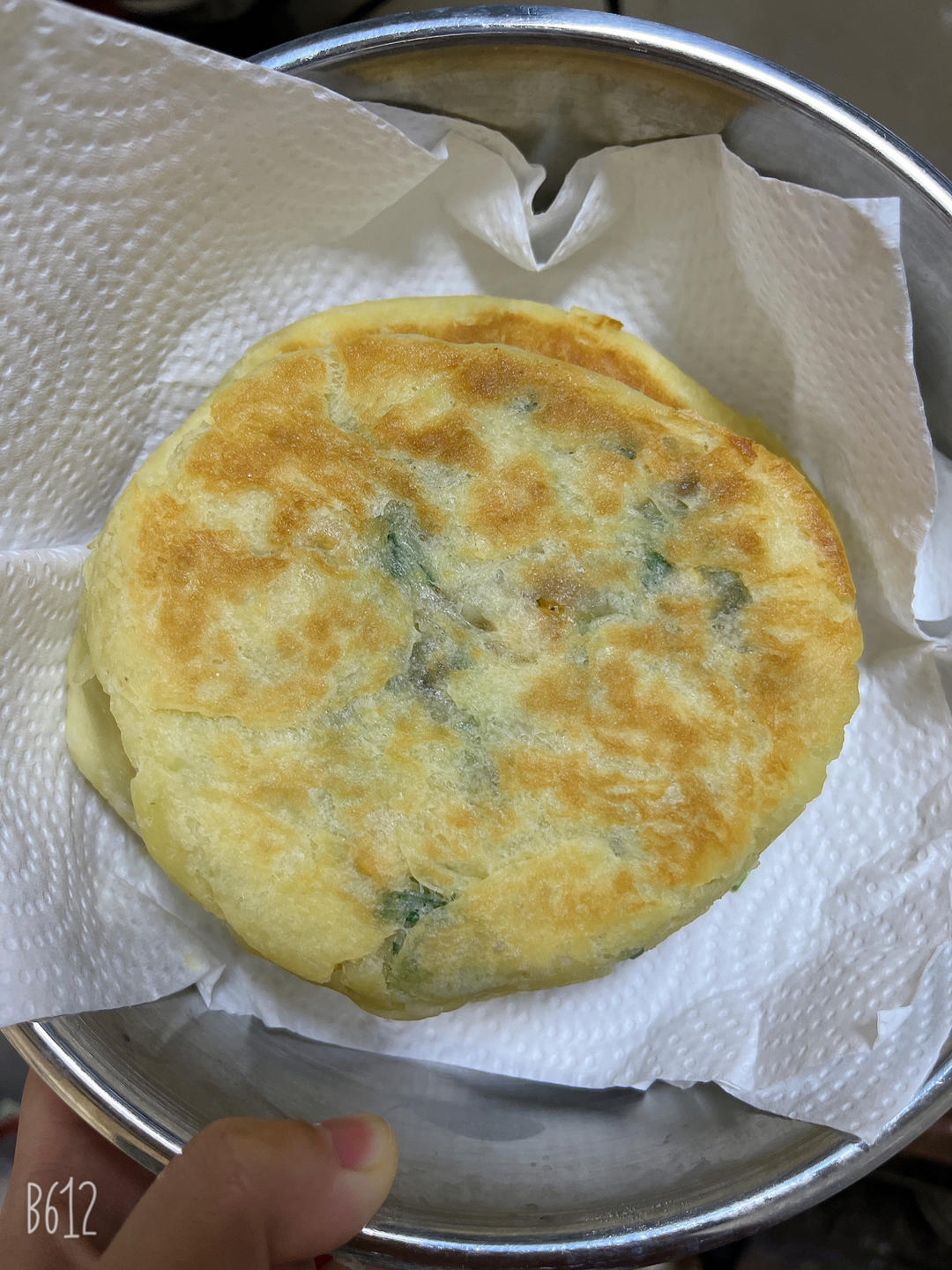 不用揉面，不用擀皮的韭菜鸡蛋发面馅饼
