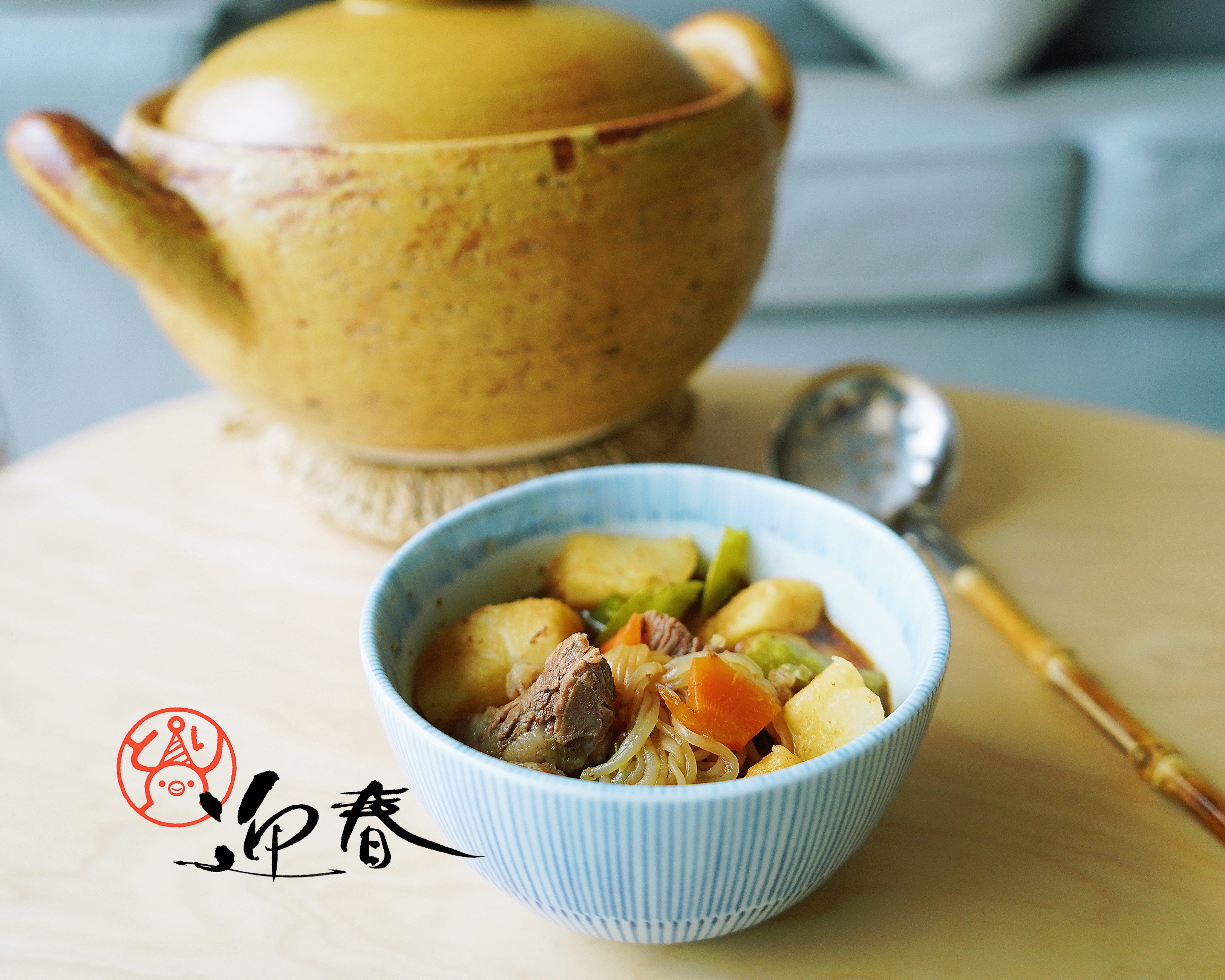 日式土豆牛腩锅的做法