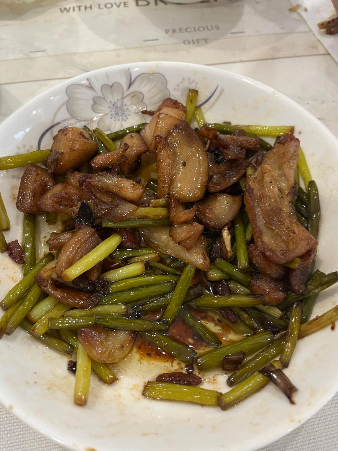 做法简单又下饭的炒蒜苔❗️