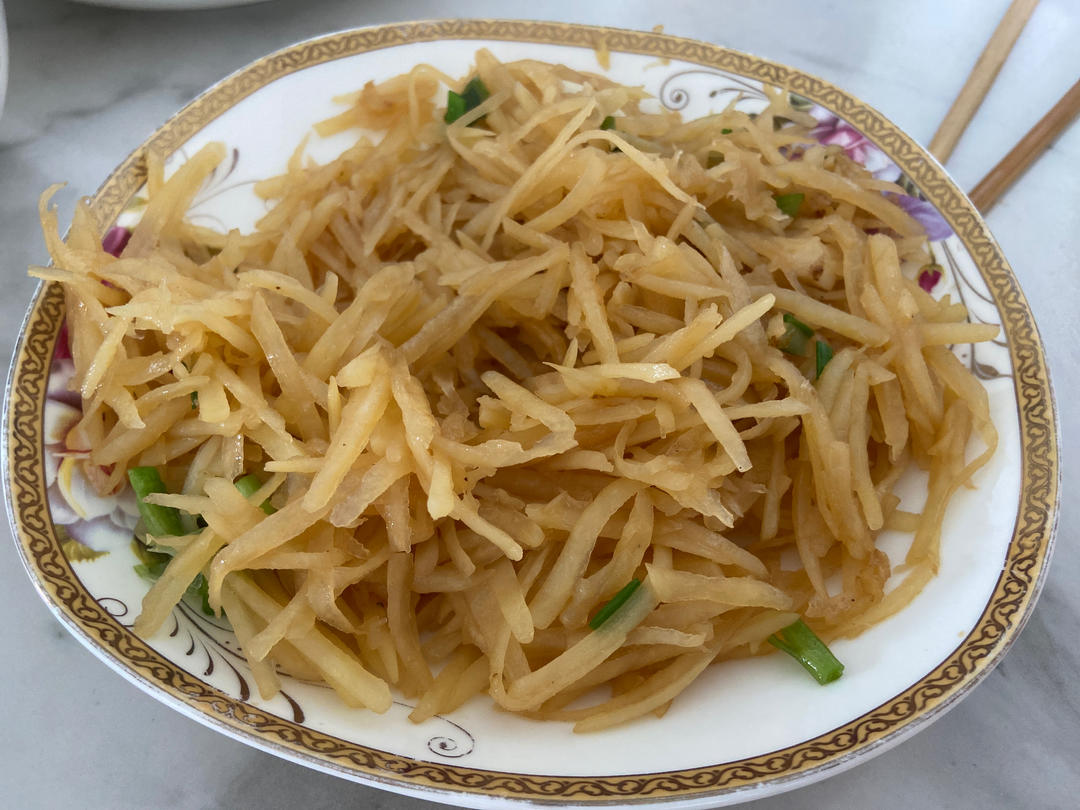 脆炒土豆丝