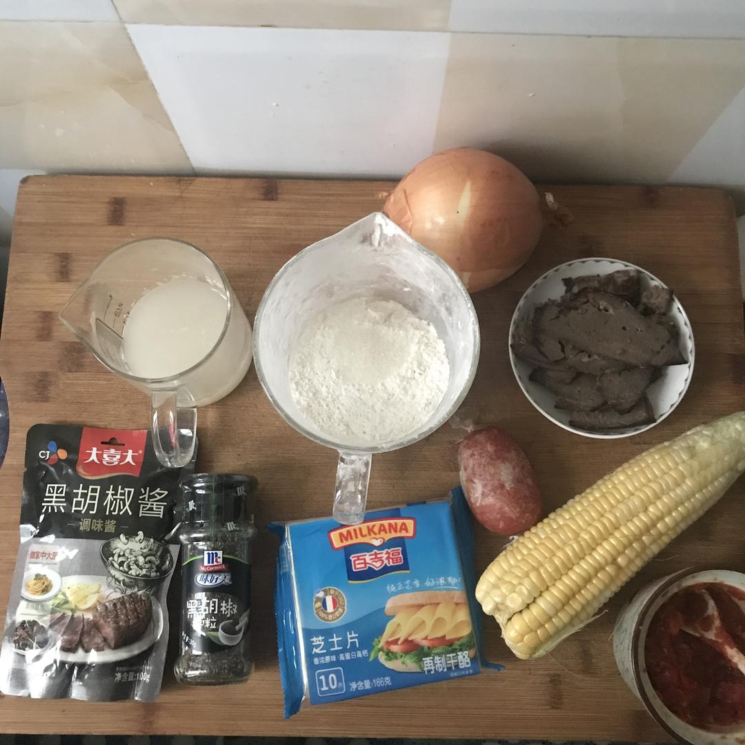 纯奶手撕吐司的做法 步骤1