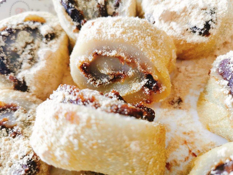 此配方做出的驴打滚无比软糯，放一天还是软的