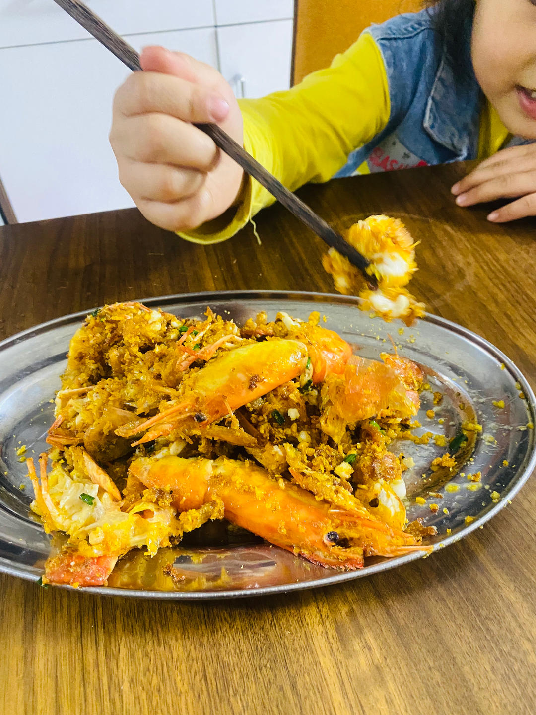 避风塘炒虾