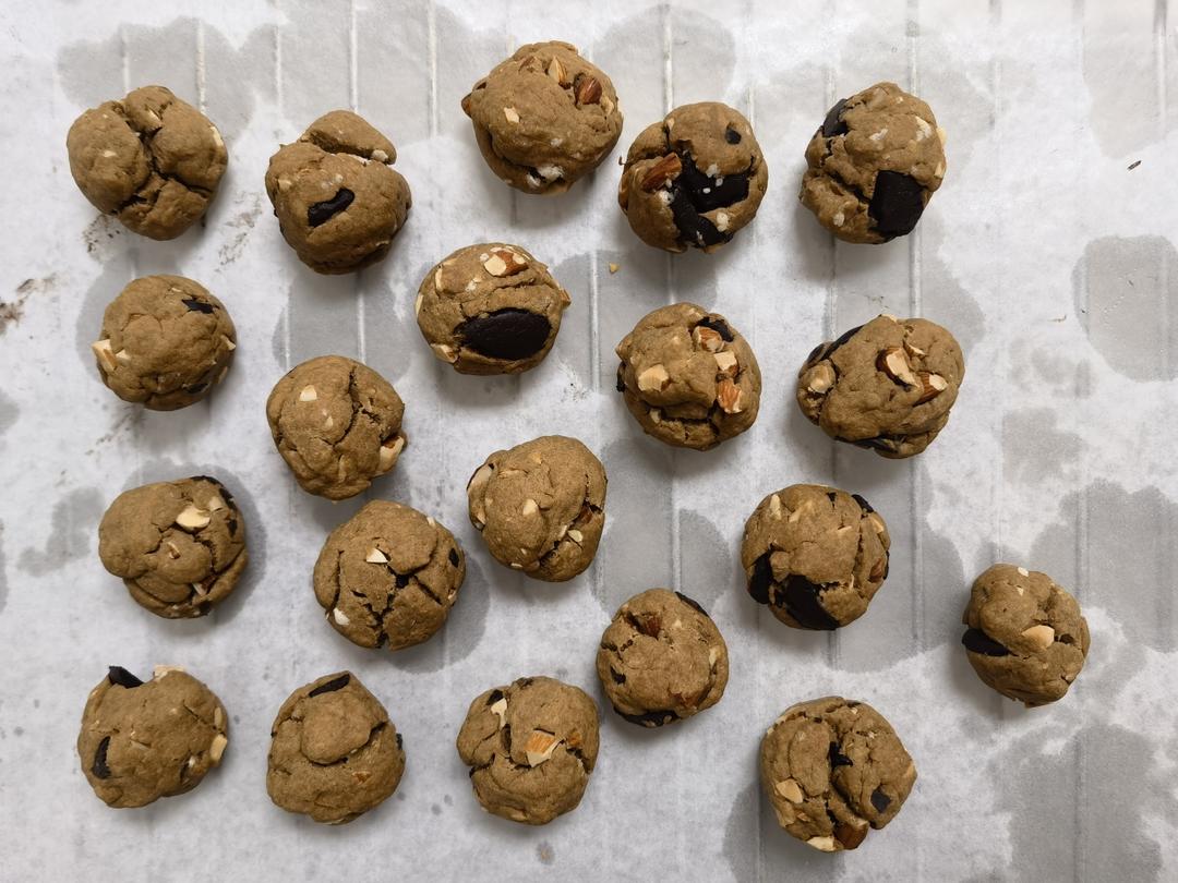 咖啡味巧克力豆软曲奇