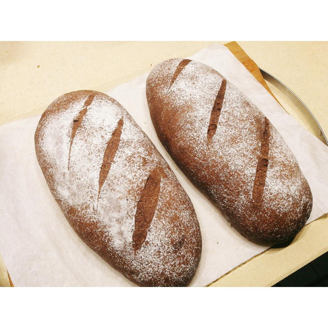 巧克力蔓越莓软欧包