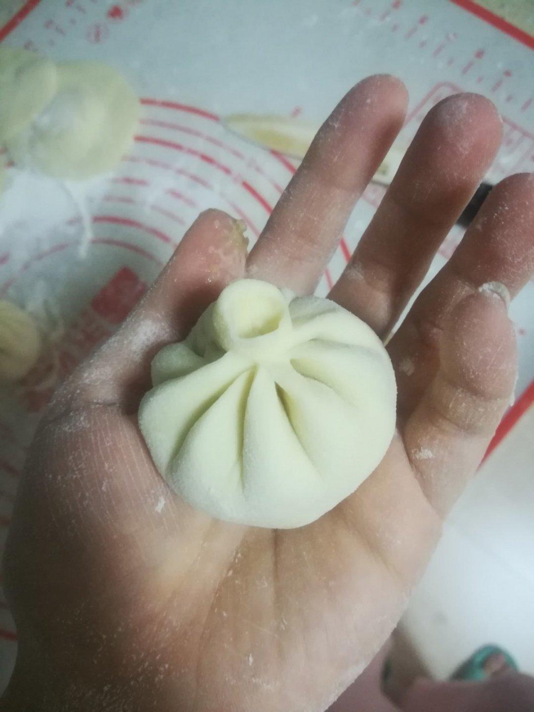手工包子（肚脐包）